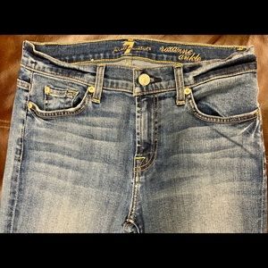 7 For ALL Mankind High “Roxanne Ankle” Size 28.